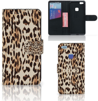 B2Ctelecom Huawei P10 Lite Bookcase Hoesje Leopard