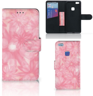 B2Ctelecom Huawei P10 Lite Bookcase Hoesje Spring Flowers