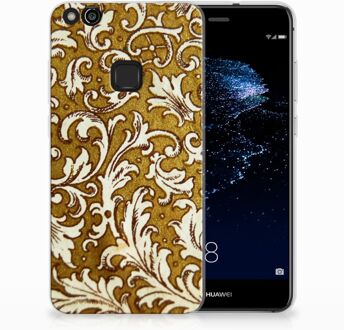 B2Ctelecom Huawei P10 Lite TPU Hoesje Design Barok Goud