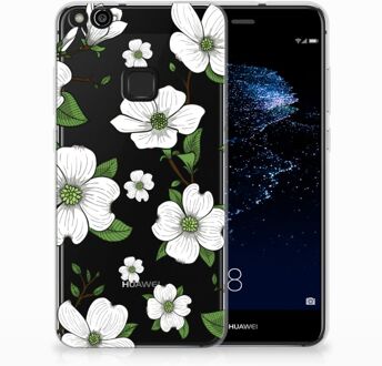 B2Ctelecom Huawei P10 Lite TPU Hoesje Design Dogwood Flowers