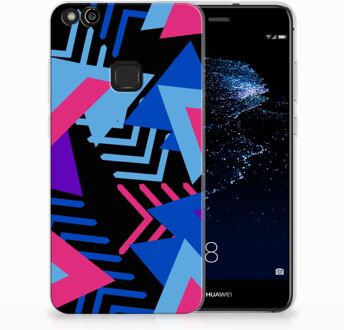 B2Ctelecom Huawei P10 Lite TPU Hoesje Design Funky Triangle