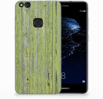 B2Ctelecom Huawei P10 Lite TPU Hoesje Design Green Wood