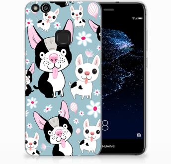 B2Ctelecom Huawei P10 Lite TPU Hoesje Design Hondjes