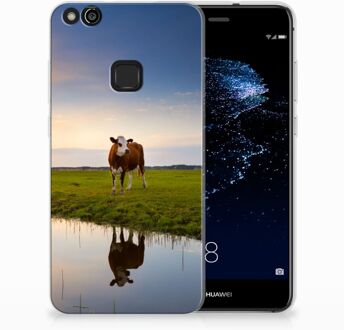 B2Ctelecom Huawei P10 Lite TPU Hoesje Design Koe