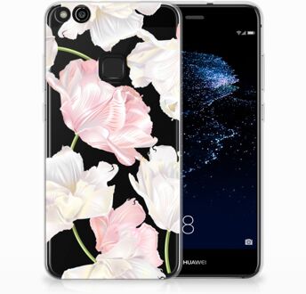 B2Ctelecom Huawei P10 Lite TPU Hoesje Design Lovely Flowers