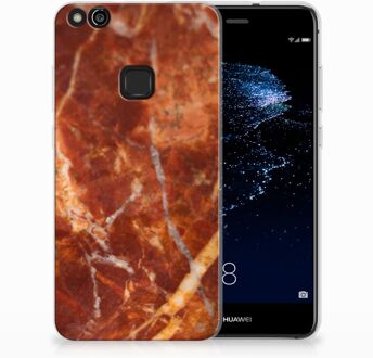 B2Ctelecom Huawei P10 Lite TPU Hoesje Design Marmer Bruin