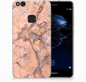 B2Ctelecom Huawei P10 Lite TPU Hoesje Design Marmer Oranje