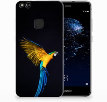 B2Ctelecom Huawei P10 Lite TPU Hoesje Design Papegaai