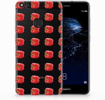 B2Ctelecom Huawei P10 Lite TPU Hoesje Design Paprika Red