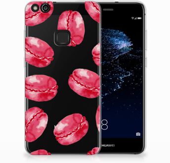 B2Ctelecom Huawei P10 Lite TPU Hoesje Design Pink Macarons