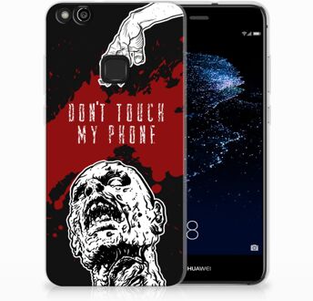 B2Ctelecom Huawei P10 Lite TPU Hoesje Design Zombie Blood