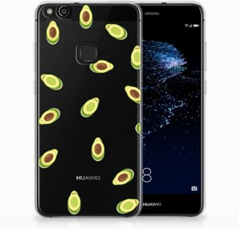 B2Ctelecom Huawei P10 Lite Uniek TPU Hoesje Avocado