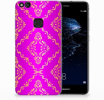 B2Ctelecom Huawei P10 Lite Uniek TPU Hoesje Barok Roze