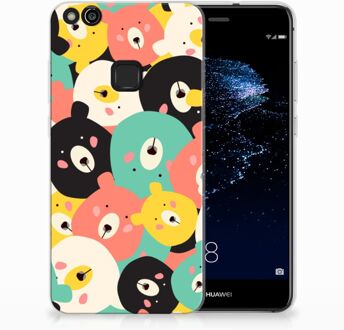 B2Ctelecom Huawei P10 Lite Uniek TPU Hoesje Bears