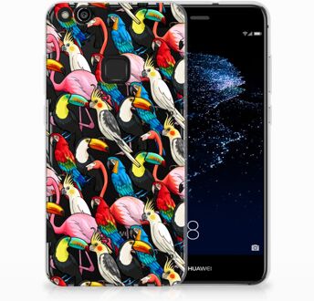 B2Ctelecom Huawei P10 Lite Uniek TPU Hoesje Birds