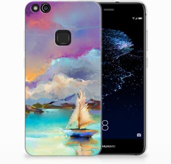 B2Ctelecom Huawei P10 Lite Uniek TPU Hoesje Boat