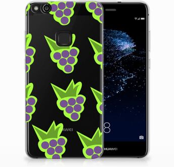 B2Ctelecom Huawei P10 Lite Uniek TPU Hoesje Druiven