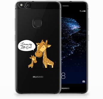 B2Ctelecom Huawei P10 Lite Uniek TPU Hoesje Giraffe