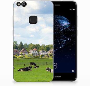 B2Ctelecom Huawei P10 Lite Uniek TPU Hoesje Koeien