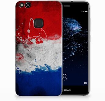 B2Ctelecom Huawei P10 Lite Uniek TPU Hoesje Nederlandse Vlag