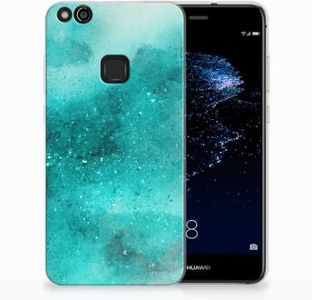 B2Ctelecom Huawei P10 Lite Uniek TPU Hoesje Painting Blue