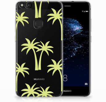 B2Ctelecom Huawei P10 Lite Uniek TPU Hoesje Palmtrees