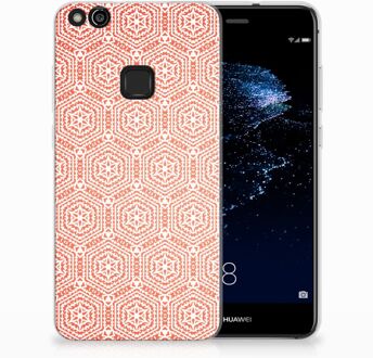 B2Ctelecom Huawei P10 Lite Uniek TPU Hoesje Pattern Orange