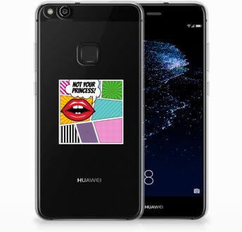 B2Ctelecom Huawei P10 Lite Uniek TPU Hoesje Popart Princess