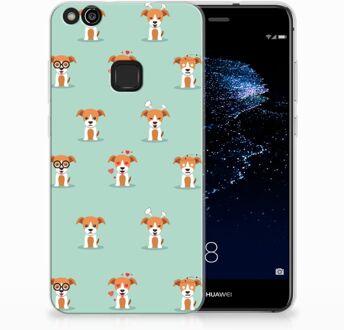 B2Ctelecom Huawei P10 Lite Uniek TPU Hoesje Pups