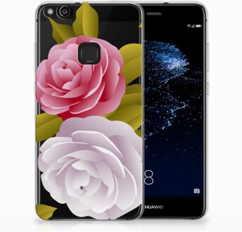 B2Ctelecom Huawei P10 Lite Uniek TPU Hoesje Roses