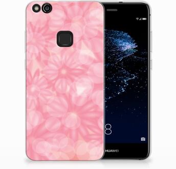 B2Ctelecom Huawei P10 Lite Uniek TPU Hoesje Spring Flowers