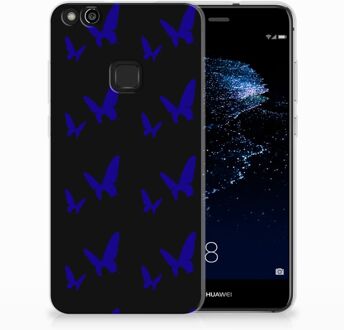 B2Ctelecom Huawei P10 Lite Uniek TPU Hoesje Vlinder Patroon