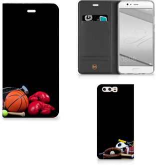 B2Ctelecom Huawei P10 Plus Standcase Hoesje Design Sports