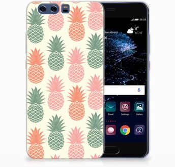 B2Ctelecom Huawei P10 Plus TPU Hoesje Design Ananas