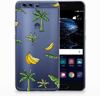 B2Ctelecom Huawei P10 Plus TPU Hoesje Design Banana Tree