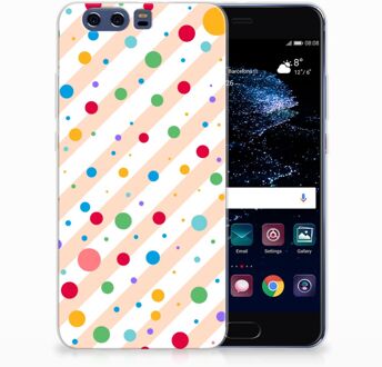 B2Ctelecom Huawei P10 Plus TPU Hoesje Design Dots