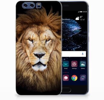 B2Ctelecom Huawei P10 Plus TPU Hoesje Design Leeuw