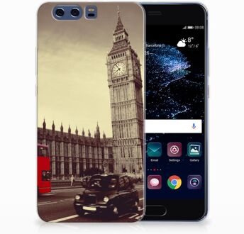 B2Ctelecom Huawei P10 Plus TPU Hoesje Design Londen