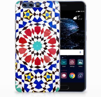 B2Ctelecom Huawei P10 Plus TPU Hoesje Design Mozaïek