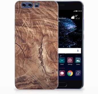 B2Ctelecom Huawei P10 Plus TPU Hoesje Design Tree Trunk