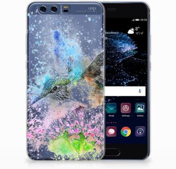 B2Ctelecom Huawei P10 Plus TPU Hoesje Design Vogel