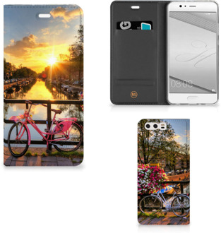 B2Ctelecom Huawei P10 Plus Uniek Standcase Hoesje Amsterdamse Grachten