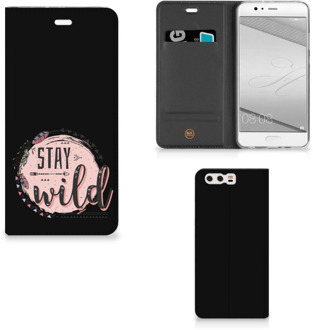 B2Ctelecom Huawei P10 Plus Uniek Standcase Hoesje Boho Stay Wild