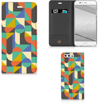 B2Ctelecom Huawei P10 Plus Uniek Standcase Hoesje Funky Retro