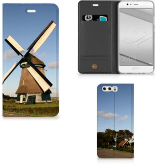 B2Ctelecom Huawei P10 Plus Uniek Standcase Hoesje Molen