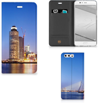 B2Ctelecom Huawei P10 Plus Uniek Standcase Hoesje Rotterdam