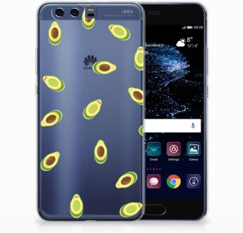 B2Ctelecom Huawei P10 Plus Uniek TPU Hoesje Avocado