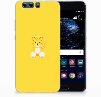 B2Ctelecom Huawei P10 Plus Uniek TPU Hoesje Baby Lepperd