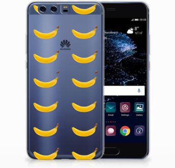 B2Ctelecom Huawei P10 Plus Uniek TPU Hoesje Banana