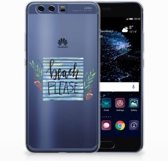 B2Ctelecom Huawei P10 Plus Uniek TPU Hoesje Boho Beach